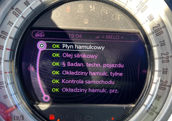 MINI Countryman cena 48900 przebieg: 114000, rok produkcji 2014 z Poznań małe 191